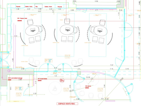Plan du projet Boubet, volet 1