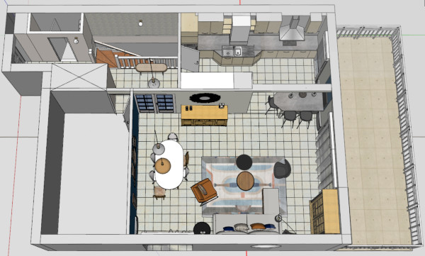 Plan 3d, conception et aménagement d'intérieur